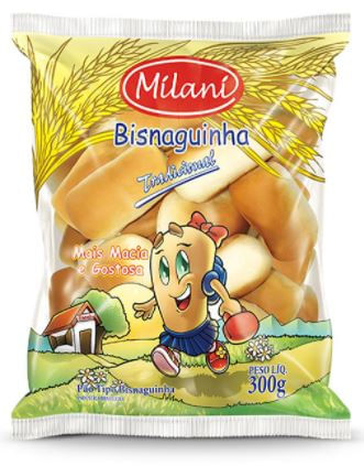 Bisnaguinha Milani 300 g