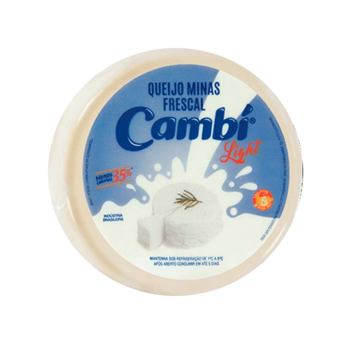 Queijo Minas Frescal Cambi Aproximadamente 500 g