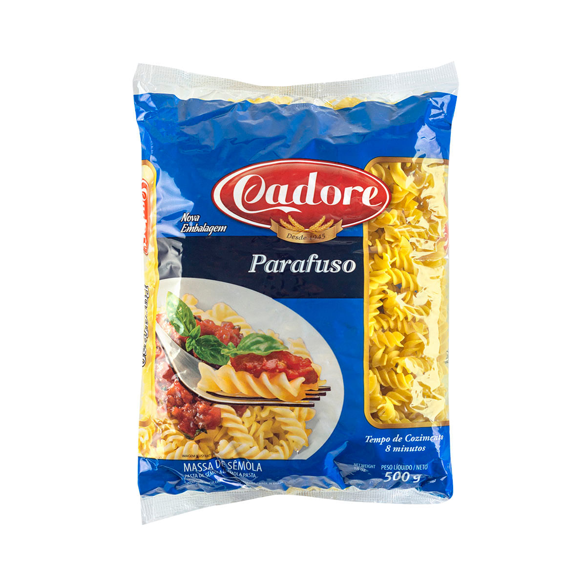 Macarrão Parafuso Cadore de Sêmola 500g