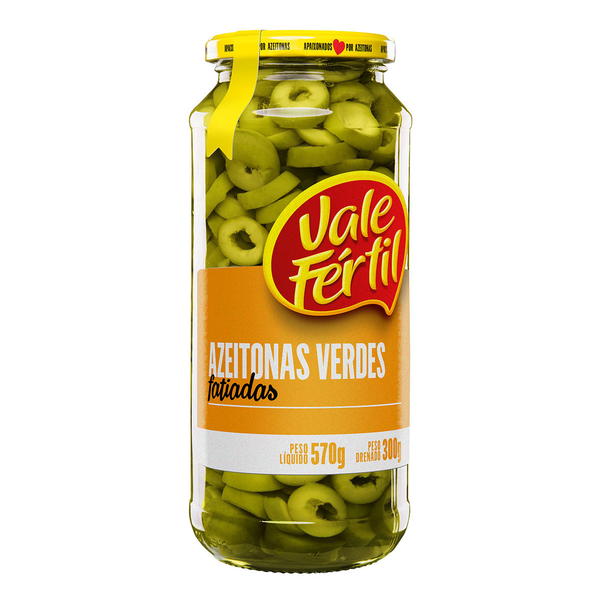 Azeitona Verde Fatiada Vale Fértil 280g