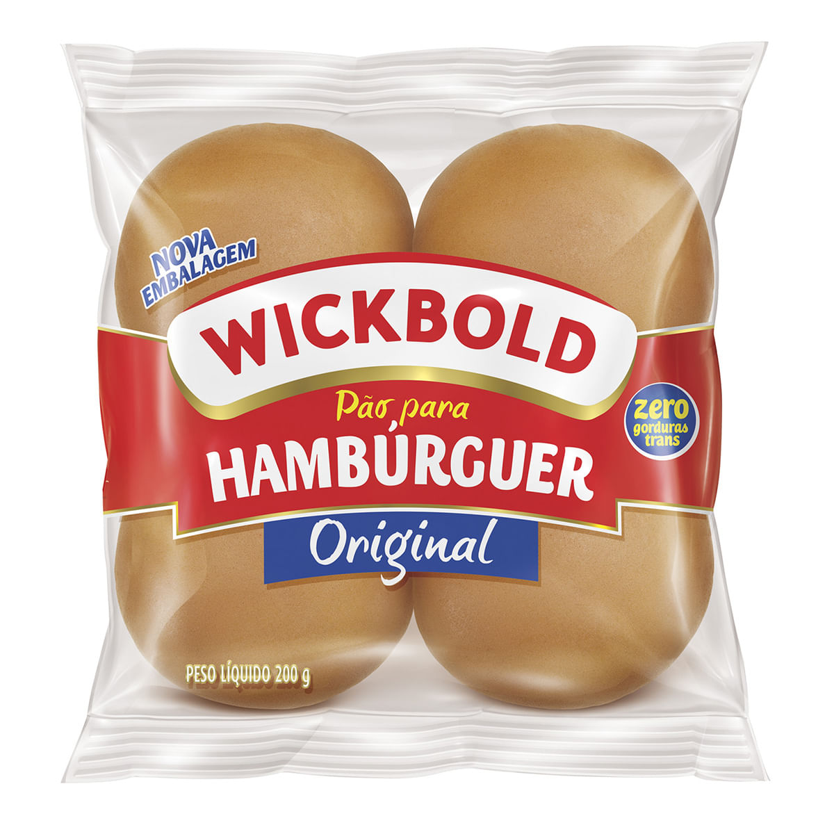 Pão de Hambúrguer Wickbold 200g