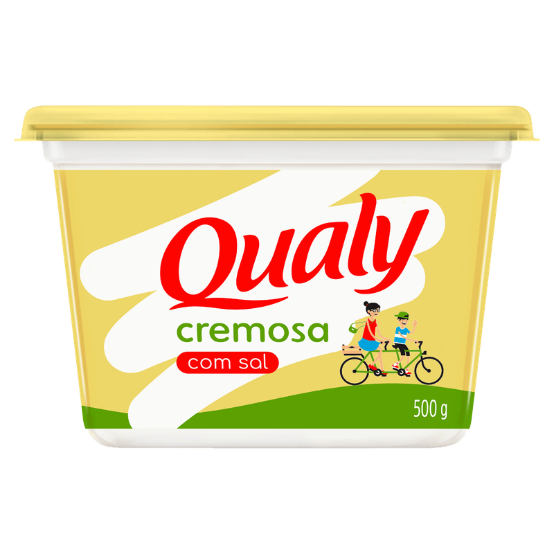 Margarina Cremosa com Sal Qualy 500g