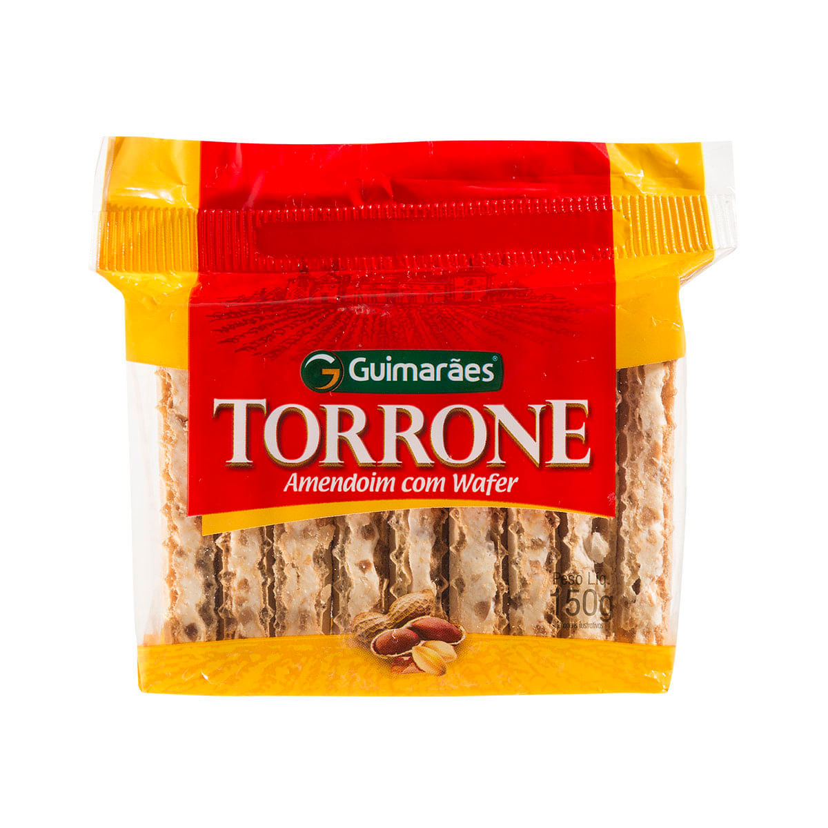 Torrone Amendoim com Waffer Guimarães 150g