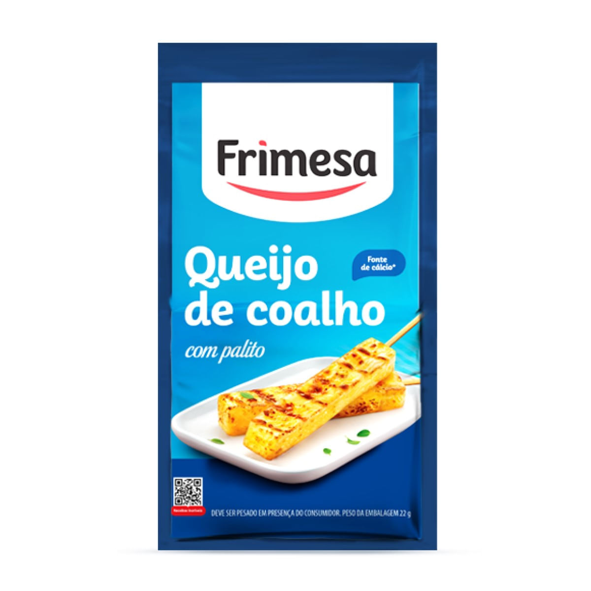 Queijo Coalho em Espeto Frimesa Aproximadamente 200 g