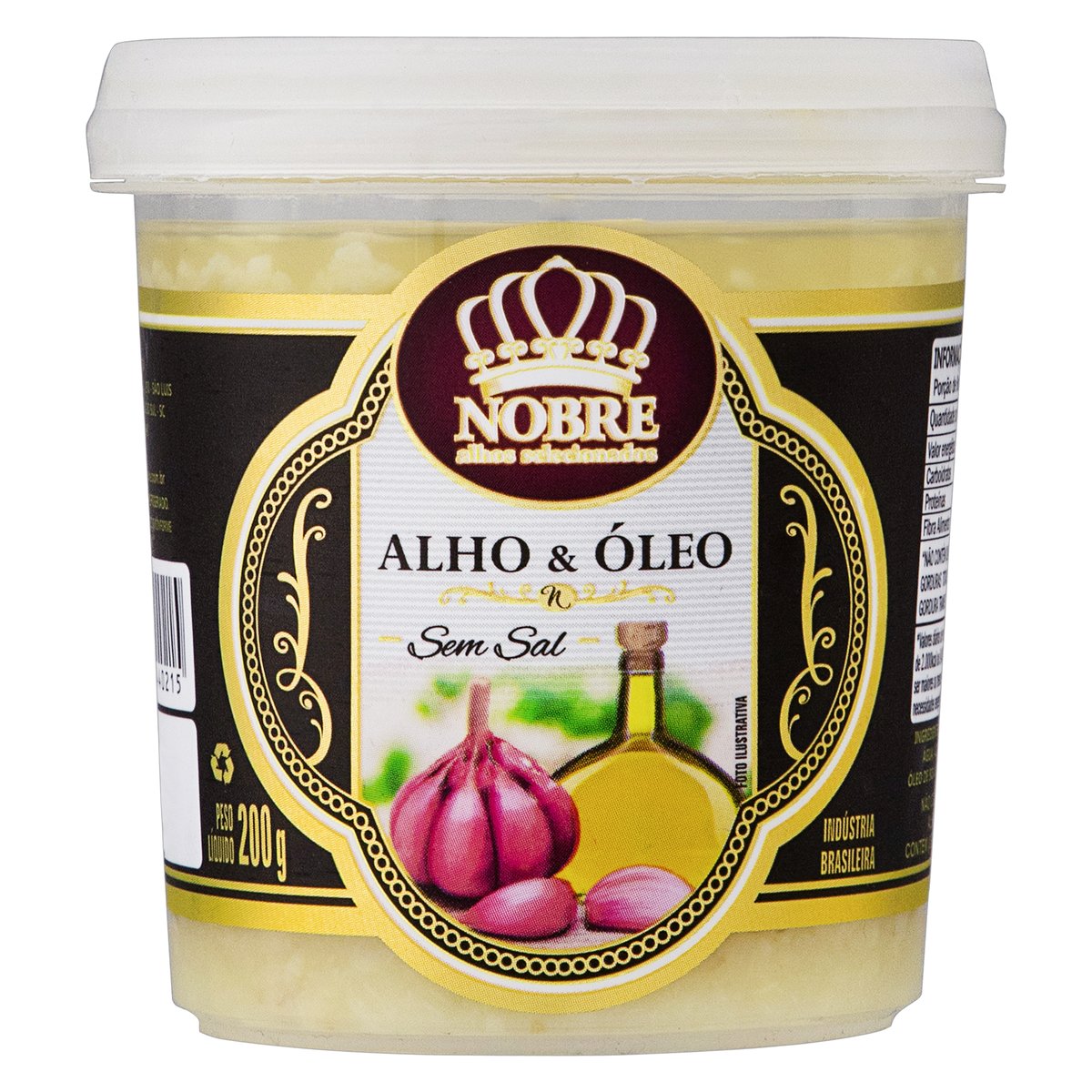 Alho e Óleo Nobre 200g