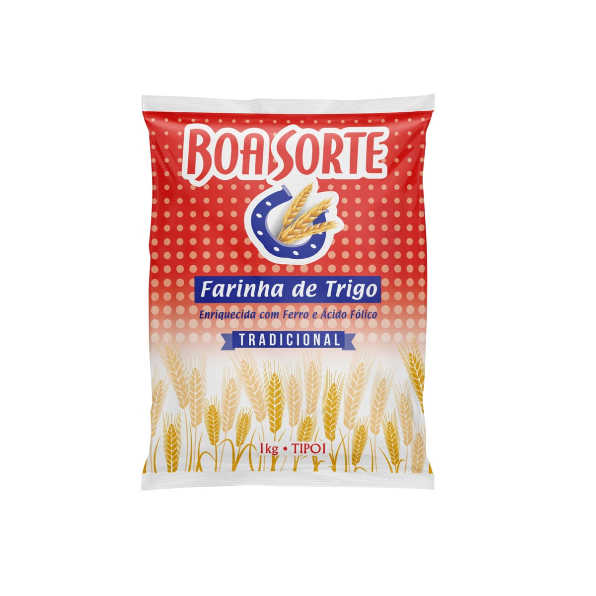 Farinha de Trigo Tradicional Boa Sorte 1Kg