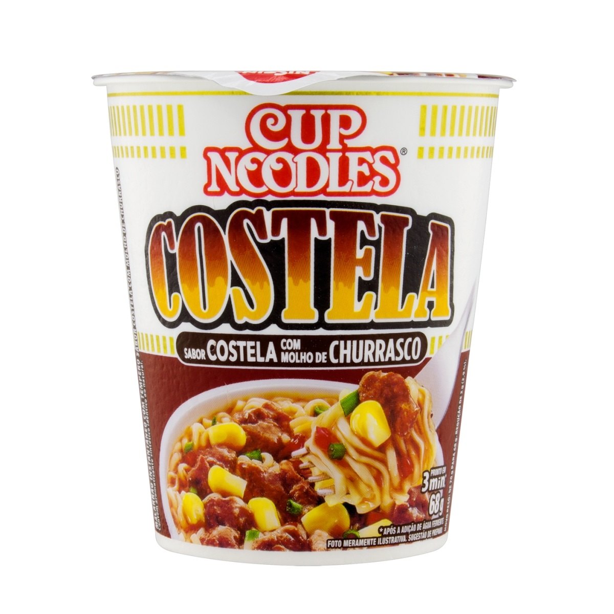 Macarrão Nissin Cup Noodles Costela 68g