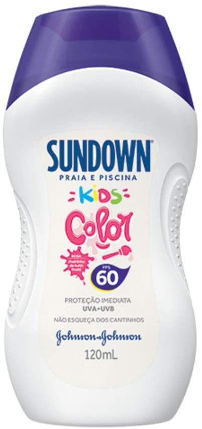 Protetor Solar Infantil FPS 60 Sundown Kid Color 120ml