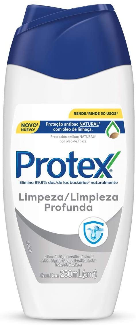 Protex Limpeza Profunda Original Sabonete Líquido 250ml