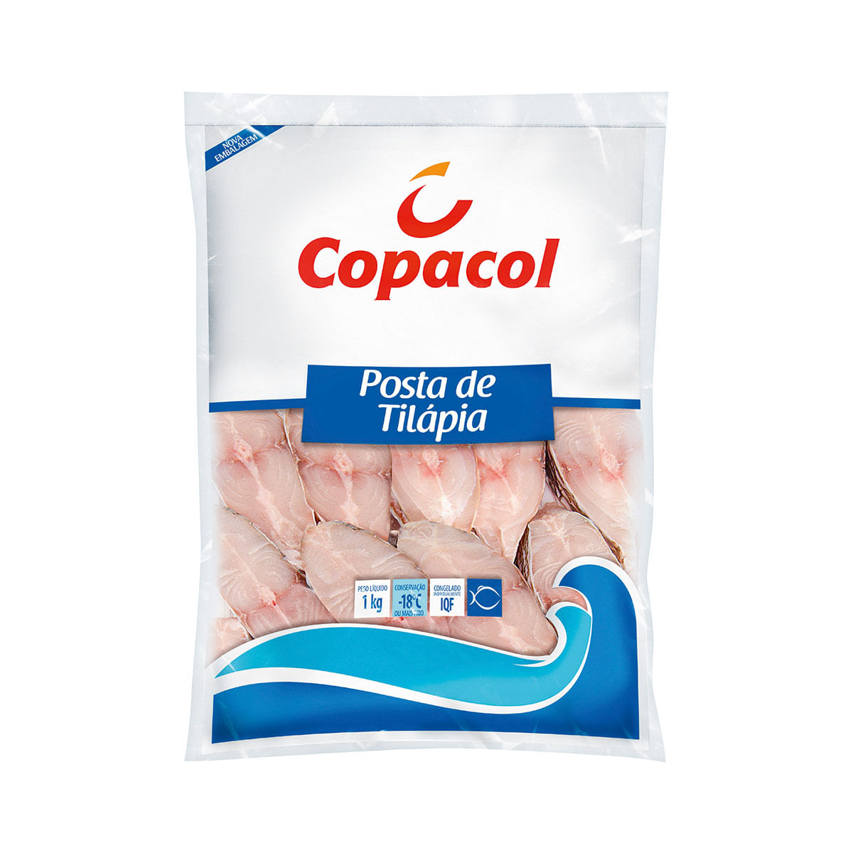 Posta de Tilápia Copacol 1Kg