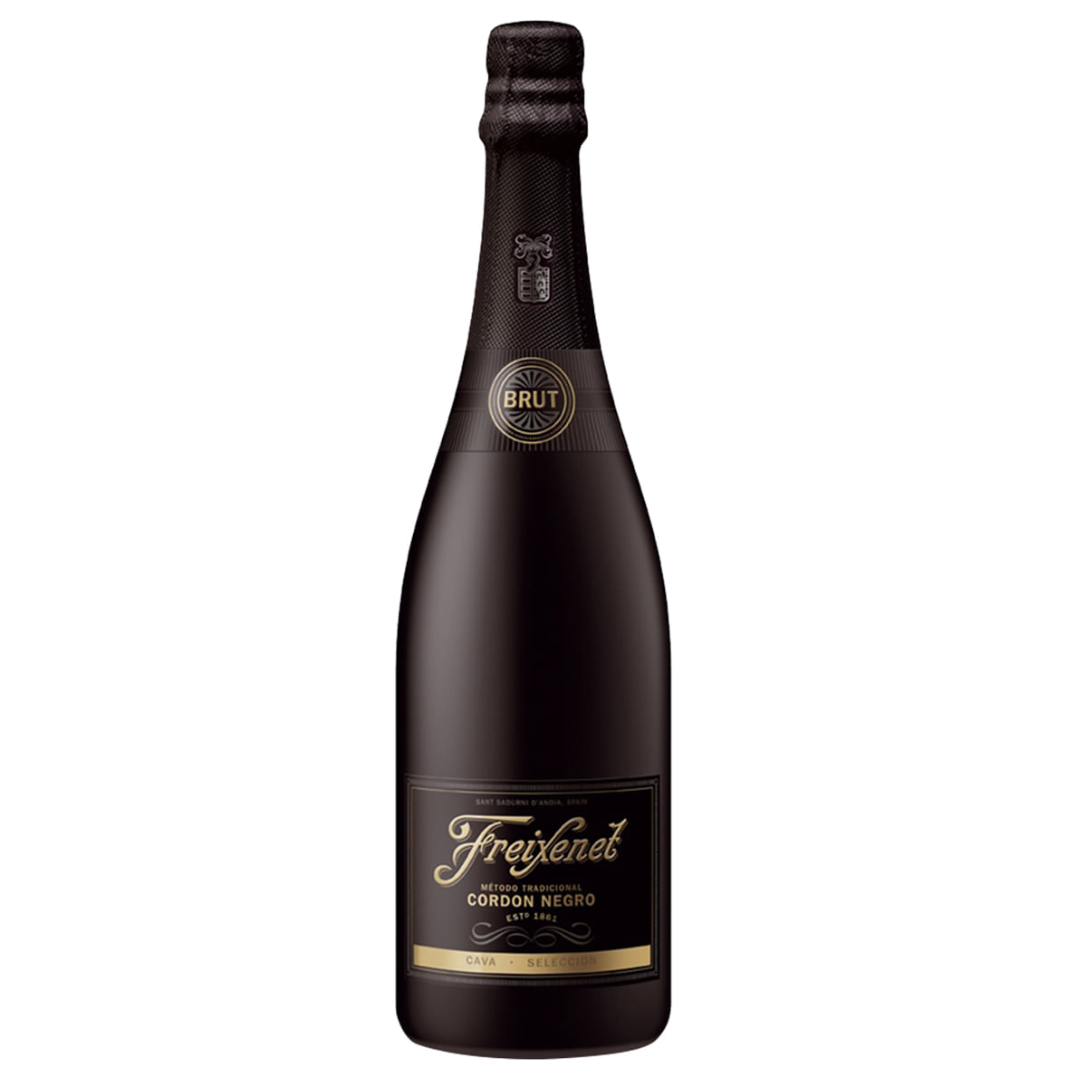 Espumante Cava Freixenet Brut Branco Macabeo, Xarel-lo e Parellada Cordon Negro 750ml