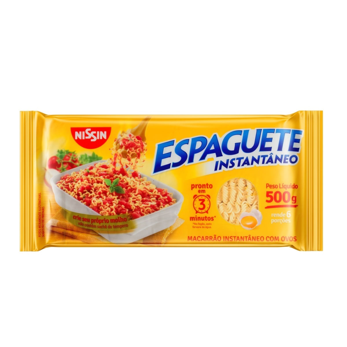 Macarrão Instantâneo Nissin 500g