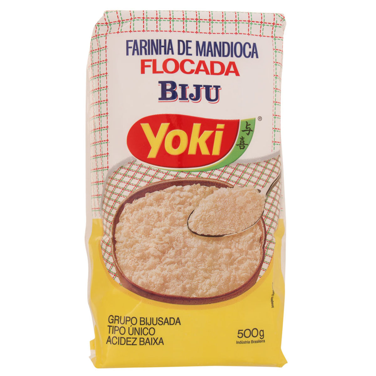 Farinha de Mandioca Biju Flocada Yoki 500g