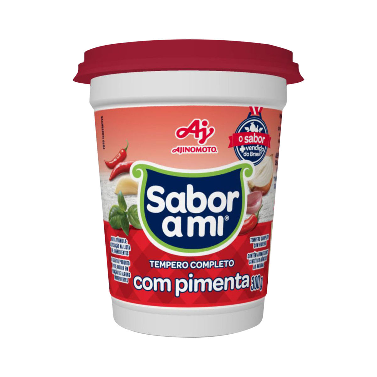 Tempero Completo com Pimenta Sabor Ami 300g