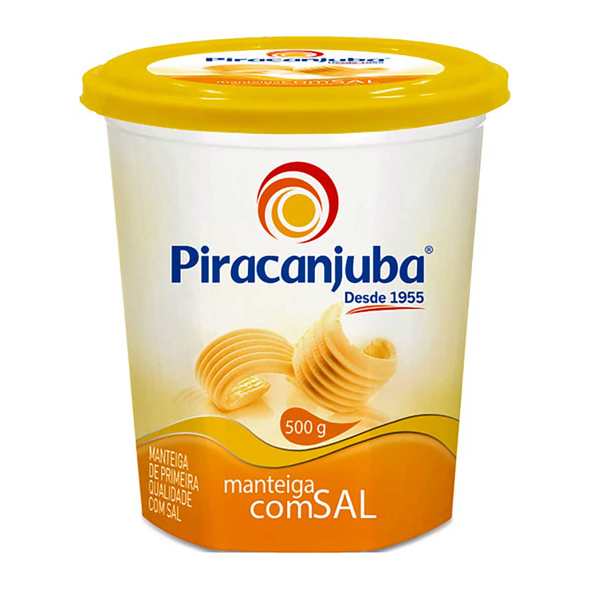 Manteiga de Primeira Qualidade com Sal Piracanjuba 500 g