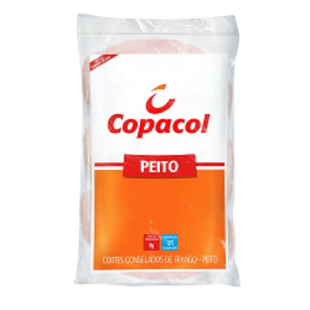 Peito de Frango Inteiro Congelado Copacol 1 kg