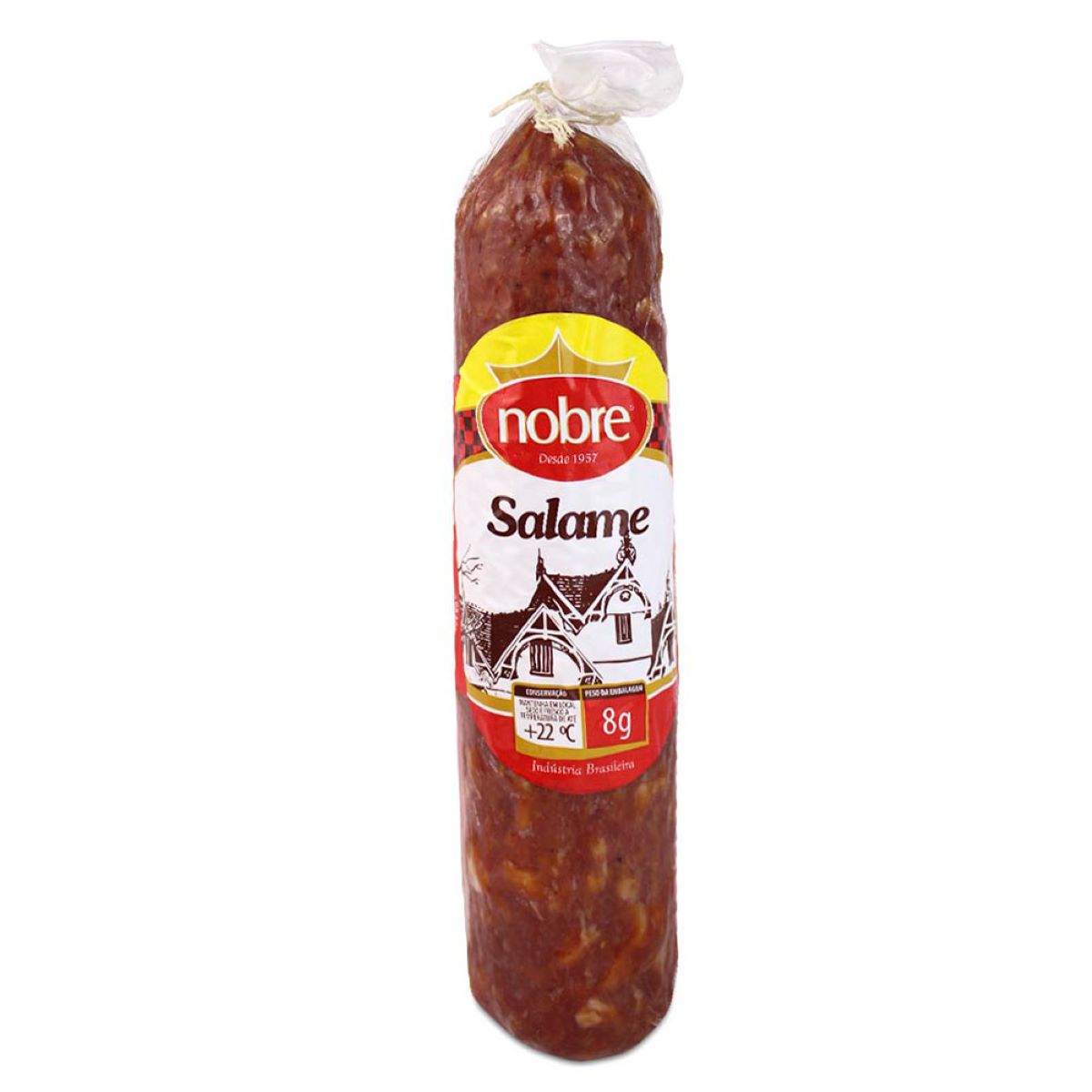 Salame Italiano Nobre Peça Aproximadamente 400g