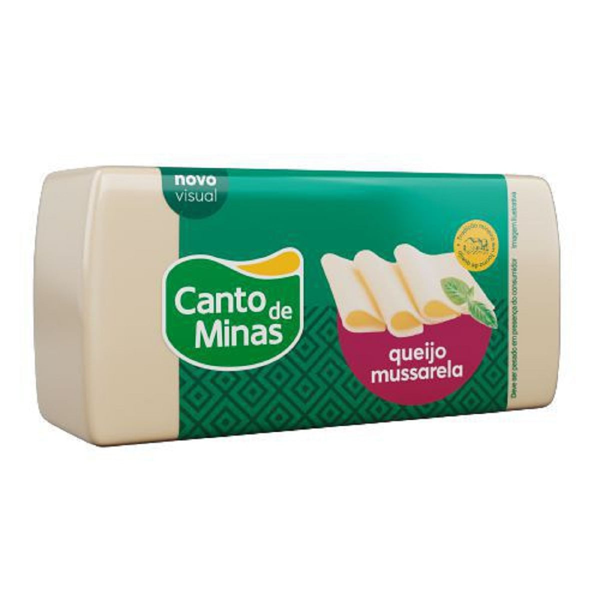 Queijo Mussarela Lanche Canto de Minas Aprox. 500 g