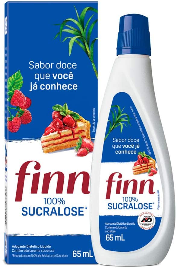 Adoçante Líquido Sucralose Finn 65ml