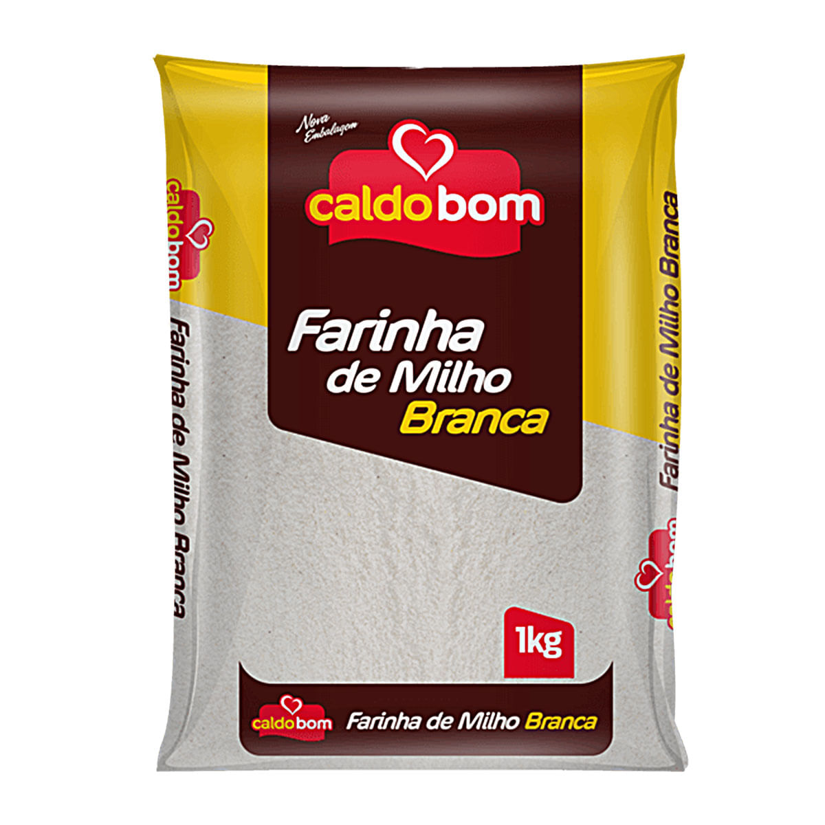 Farinha de Milho Branca Caldo Bom 1kg