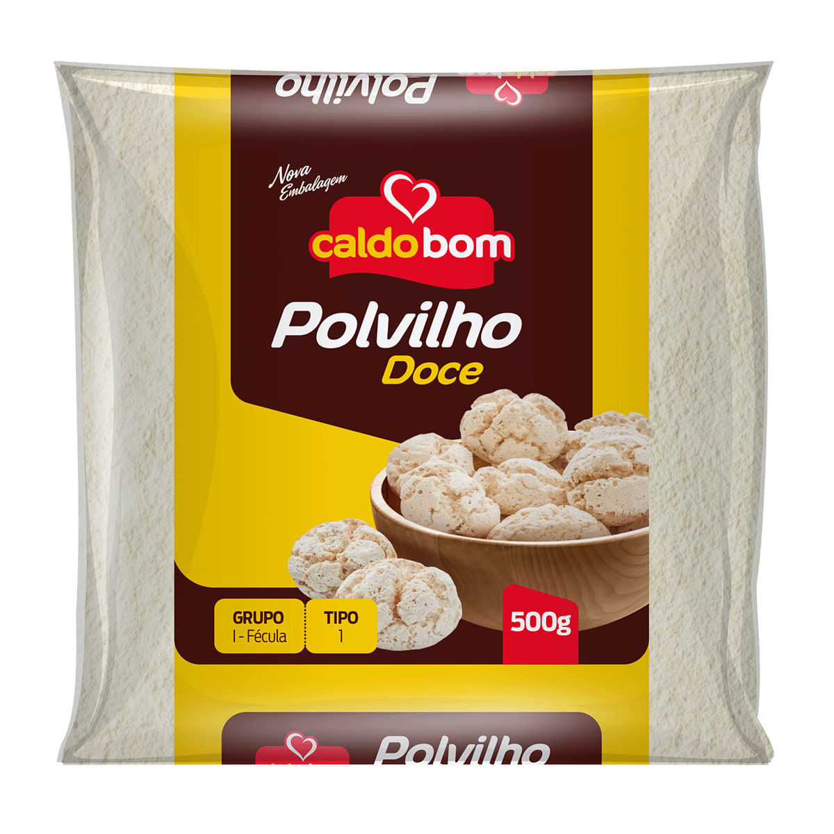 Farinha para Polvilho Doce Caldo Bom 500g