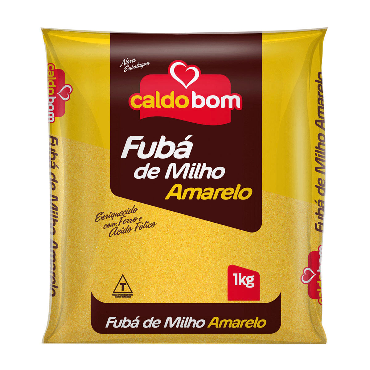 Fubá Amarelo Caldo Bom 1 Kg