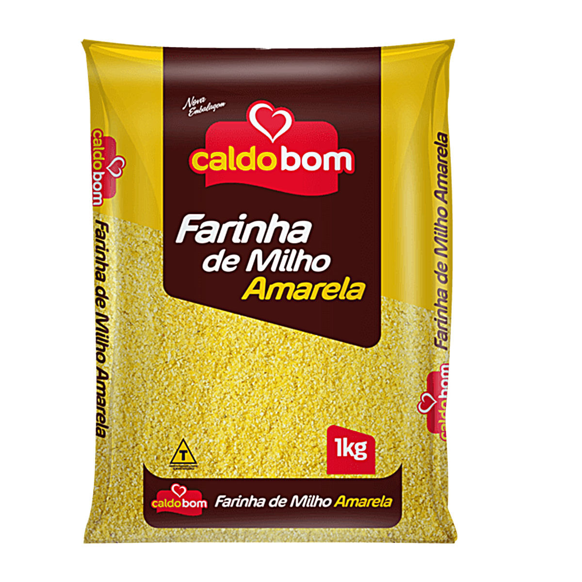 Farinha de Milho Amarela Caldo Bom 1Kg