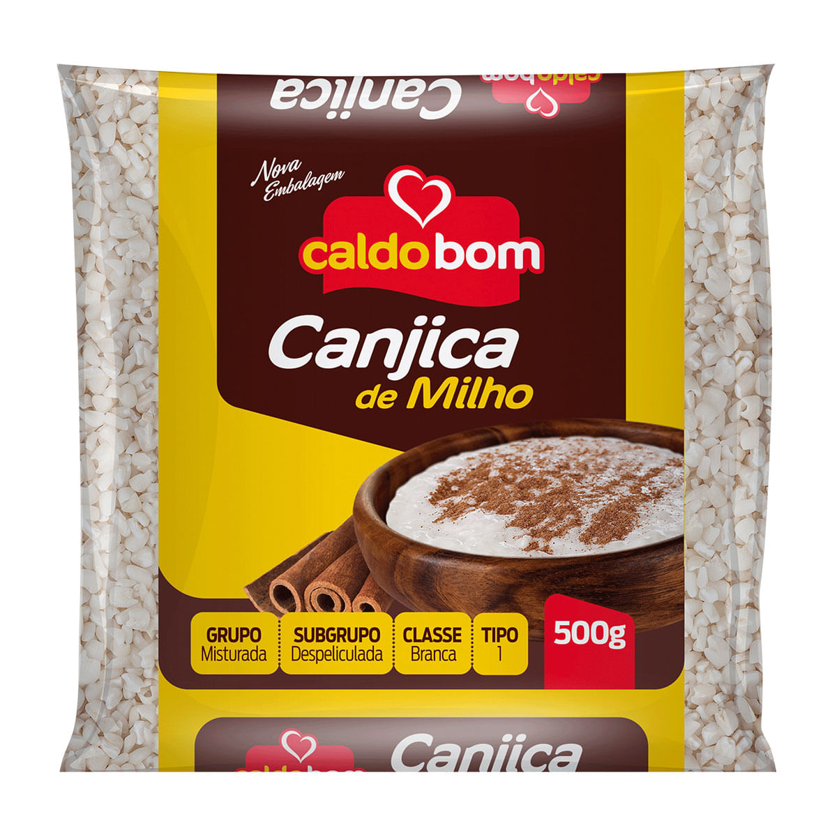 Canjica Branca Caldo Bom 500g