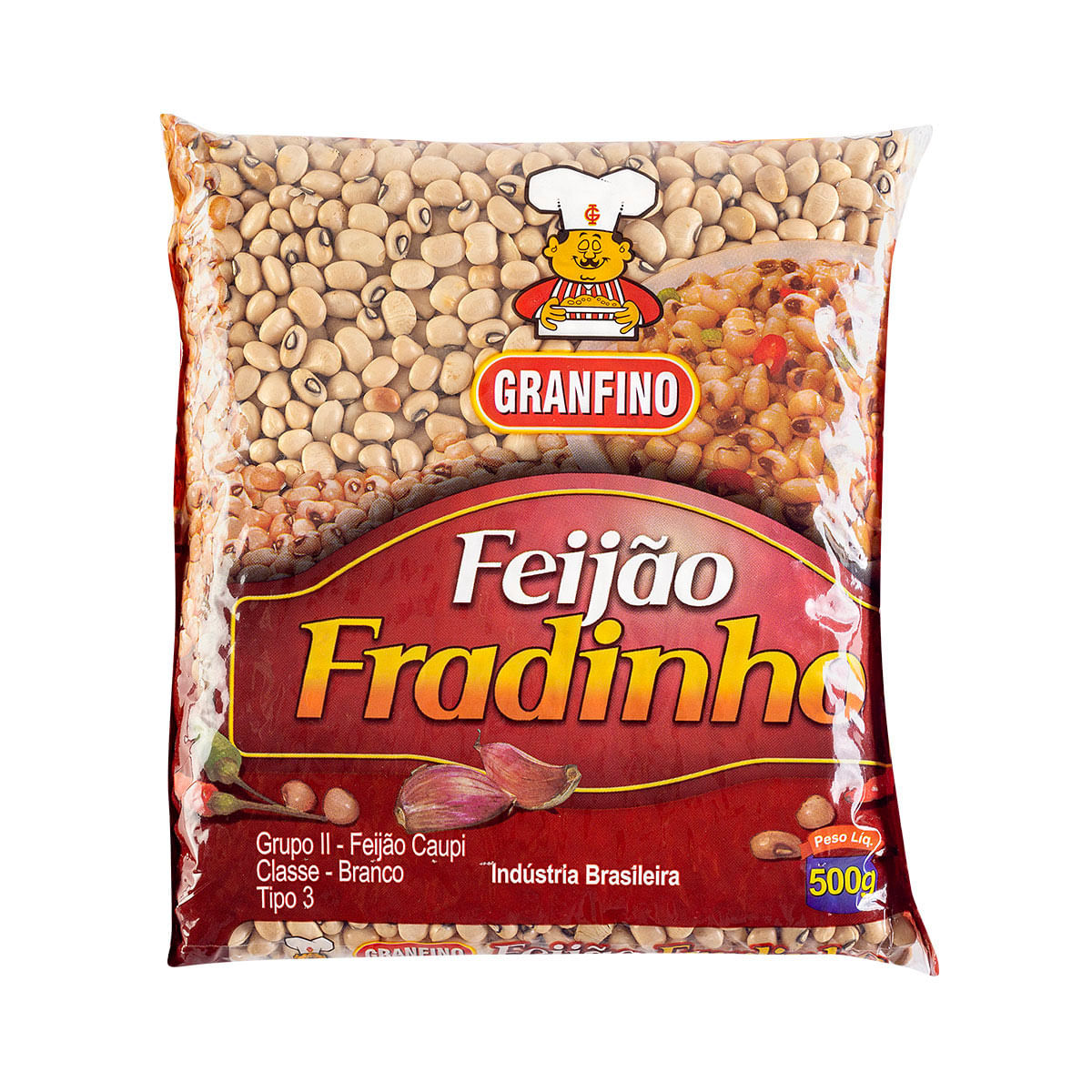 Feijão Fradinho Tipo 3 Granfino 500g