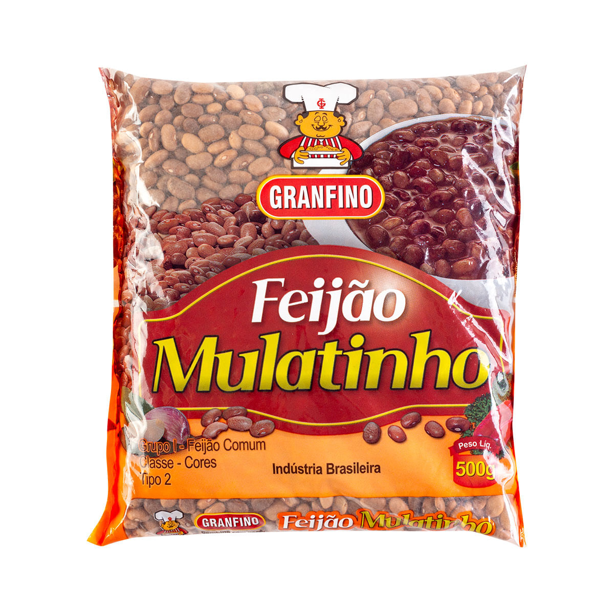 Feijão Mulatinho Tipo 3 Granfino 500g