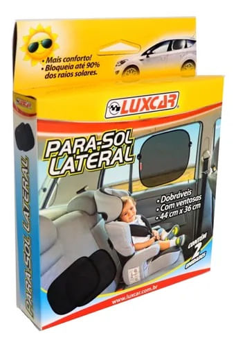 Protetor Solar Lateral Para Carro Luxcar