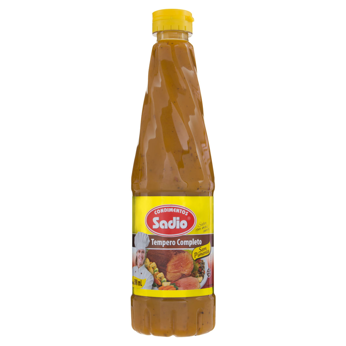 Tempero Completo sem Pimenta Sadio 500 ml