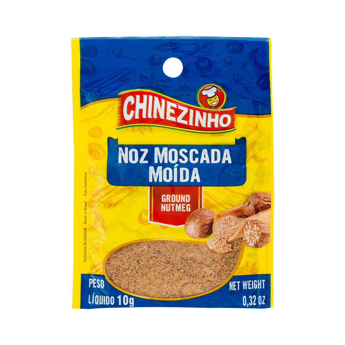 Noz Moscada Moída Chinezinho 10g