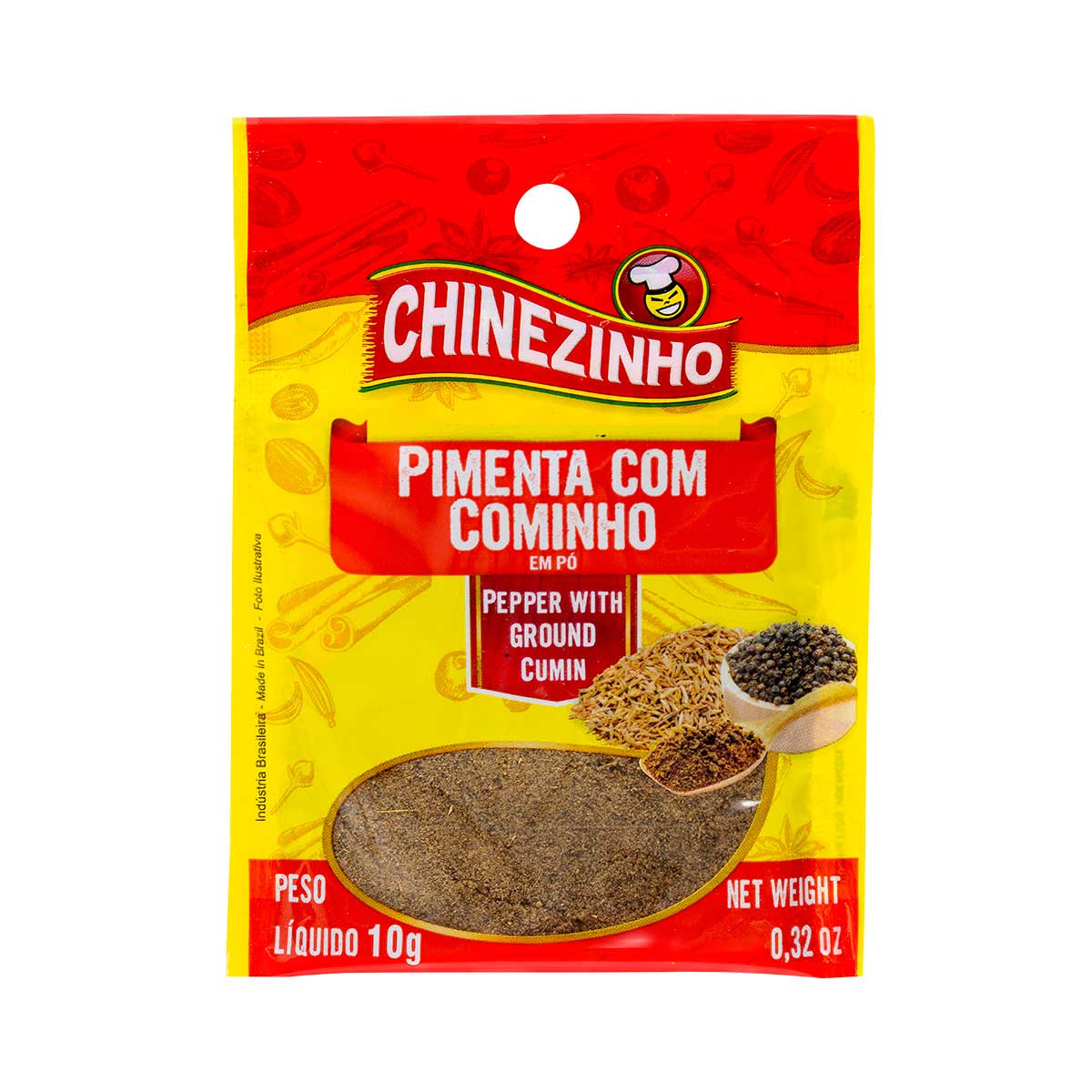 Pimenta com Cominho Chinezinho 10g