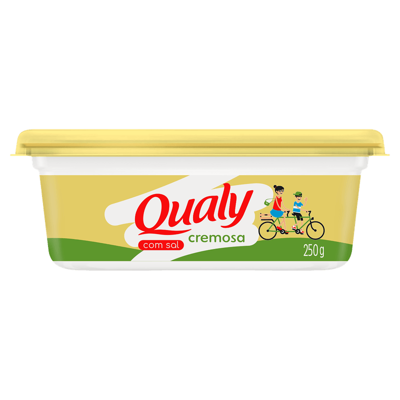 Margarina Cremosa com Sal Qualy 250g