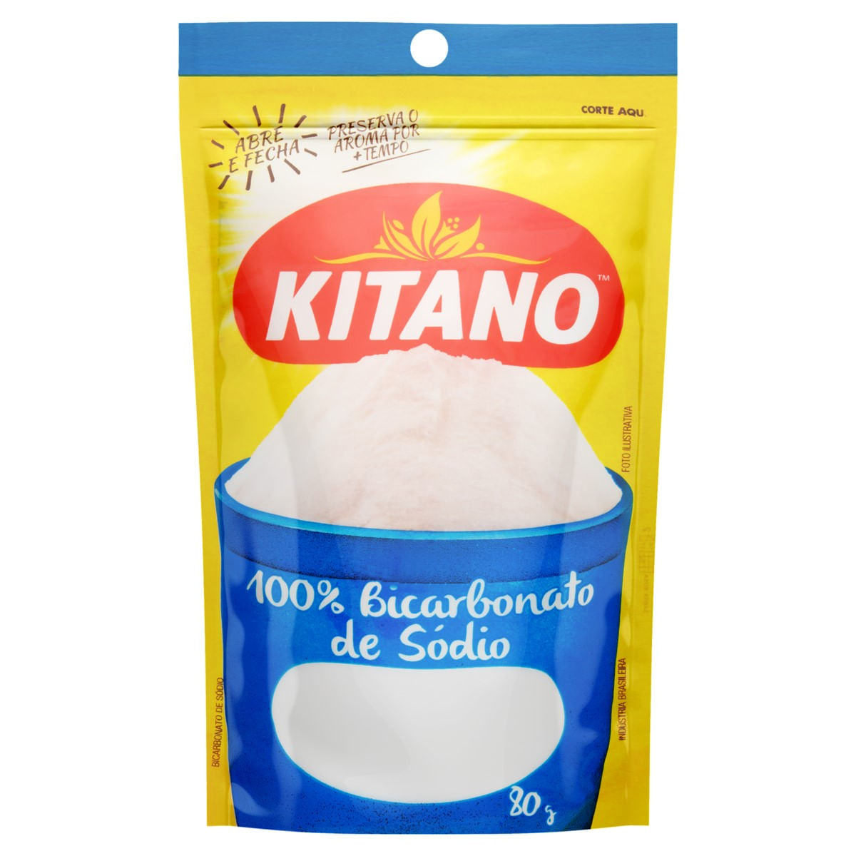 Bicarbonato de Sódio Kitano 80 g