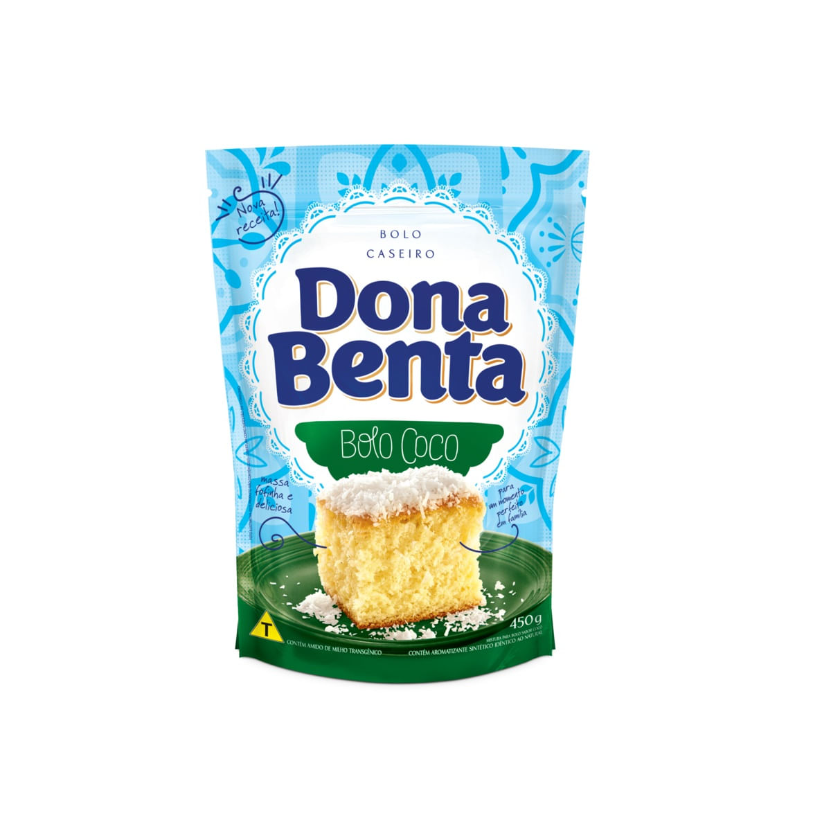 Mistura para Bolo Coco Dona Benta 450g