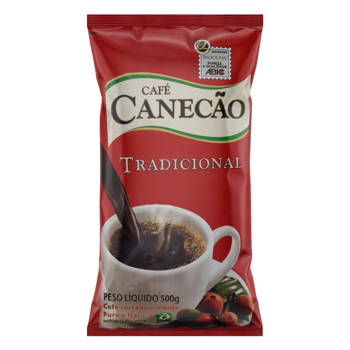 Café Torrado e Moído Tradicional Café Canecão Pacote 500g