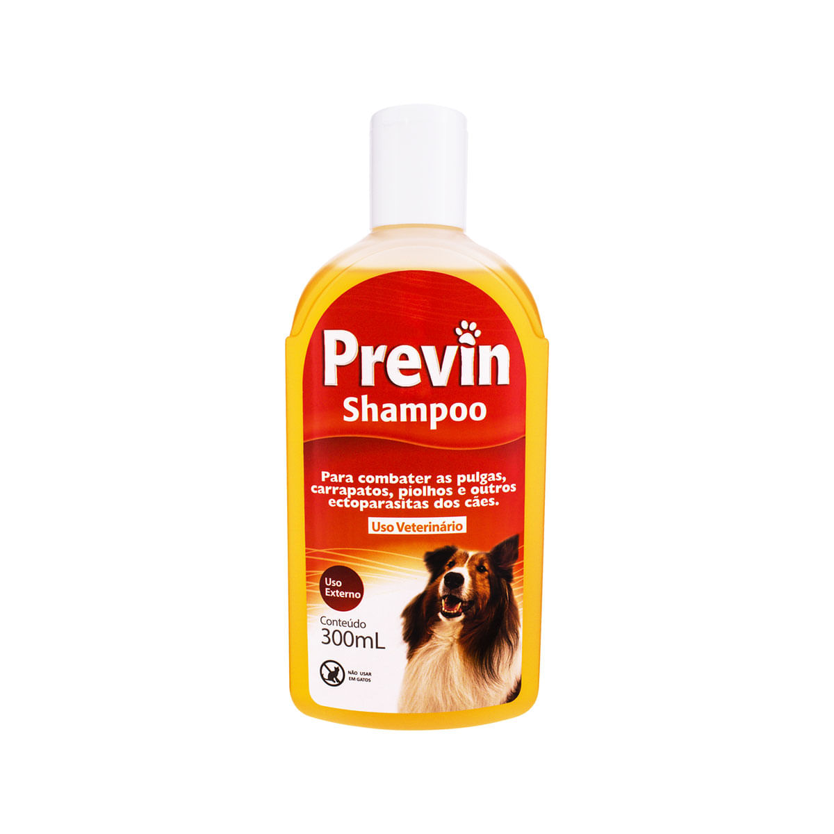 Shampoo para Cachorro Antipulgas Coveli Previn 300ml