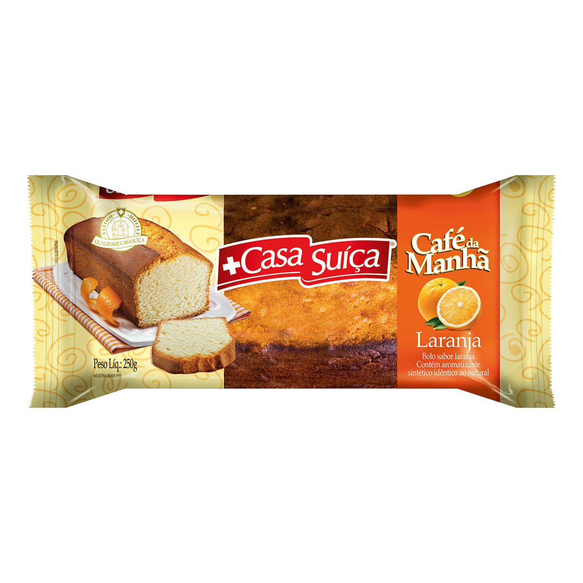 Bolo de Laranja Casa Suíça Café da Manhã 250g