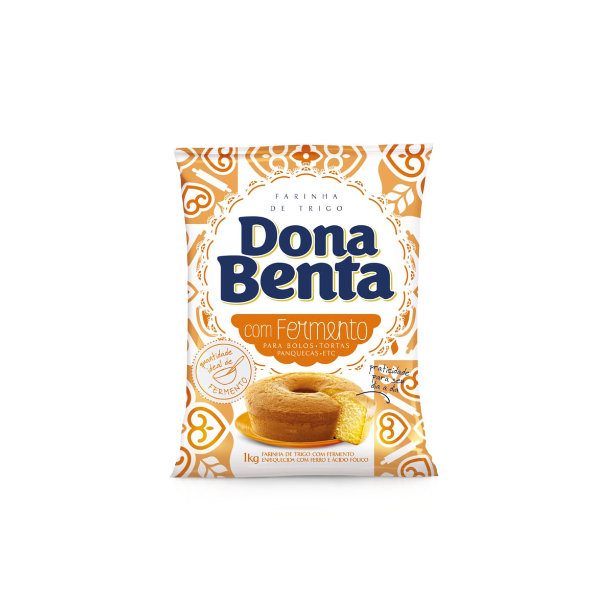 Farinha de Trigo Dona Benta com Fermento 1 Kg