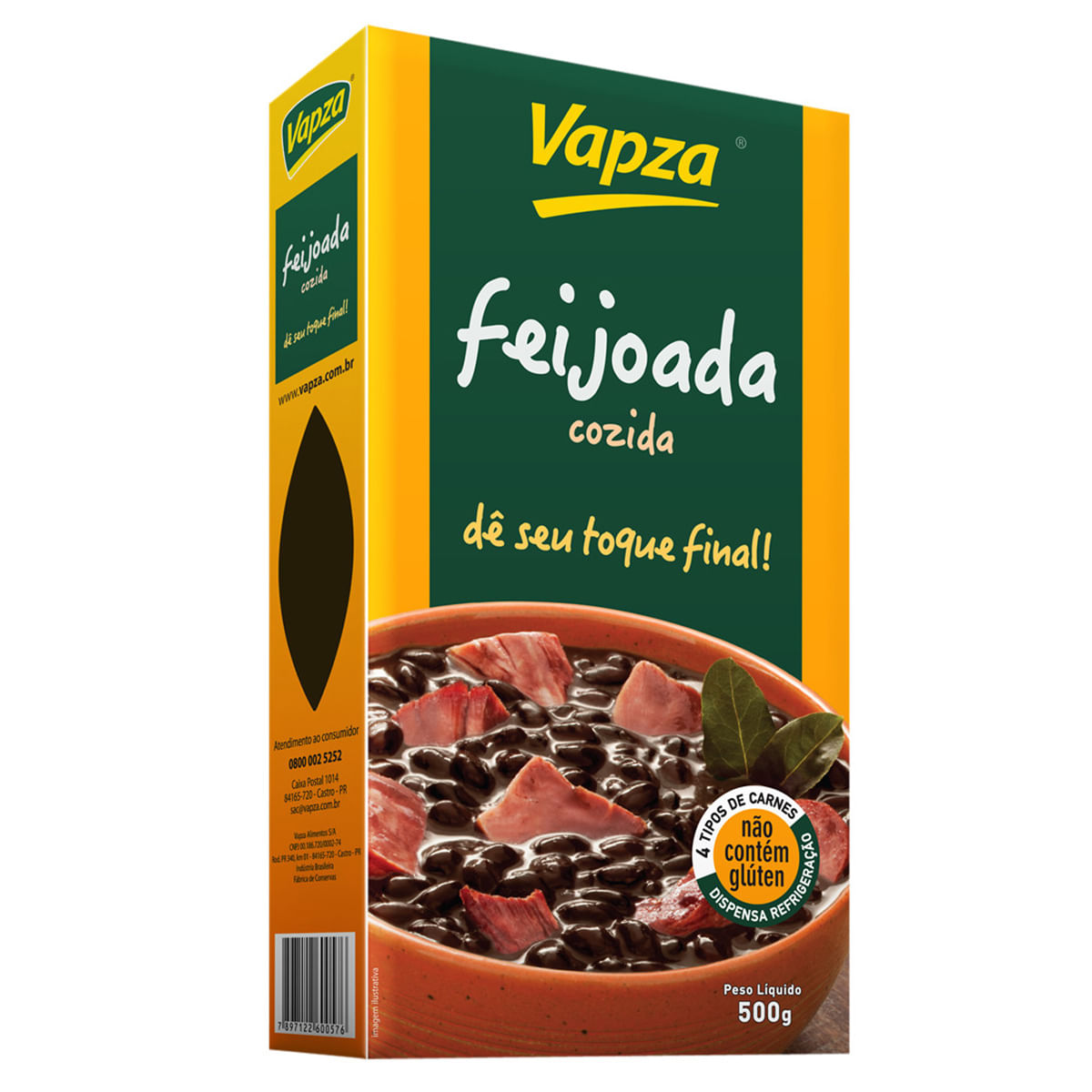 Feijoada Vapza Dê seu toque final 500g