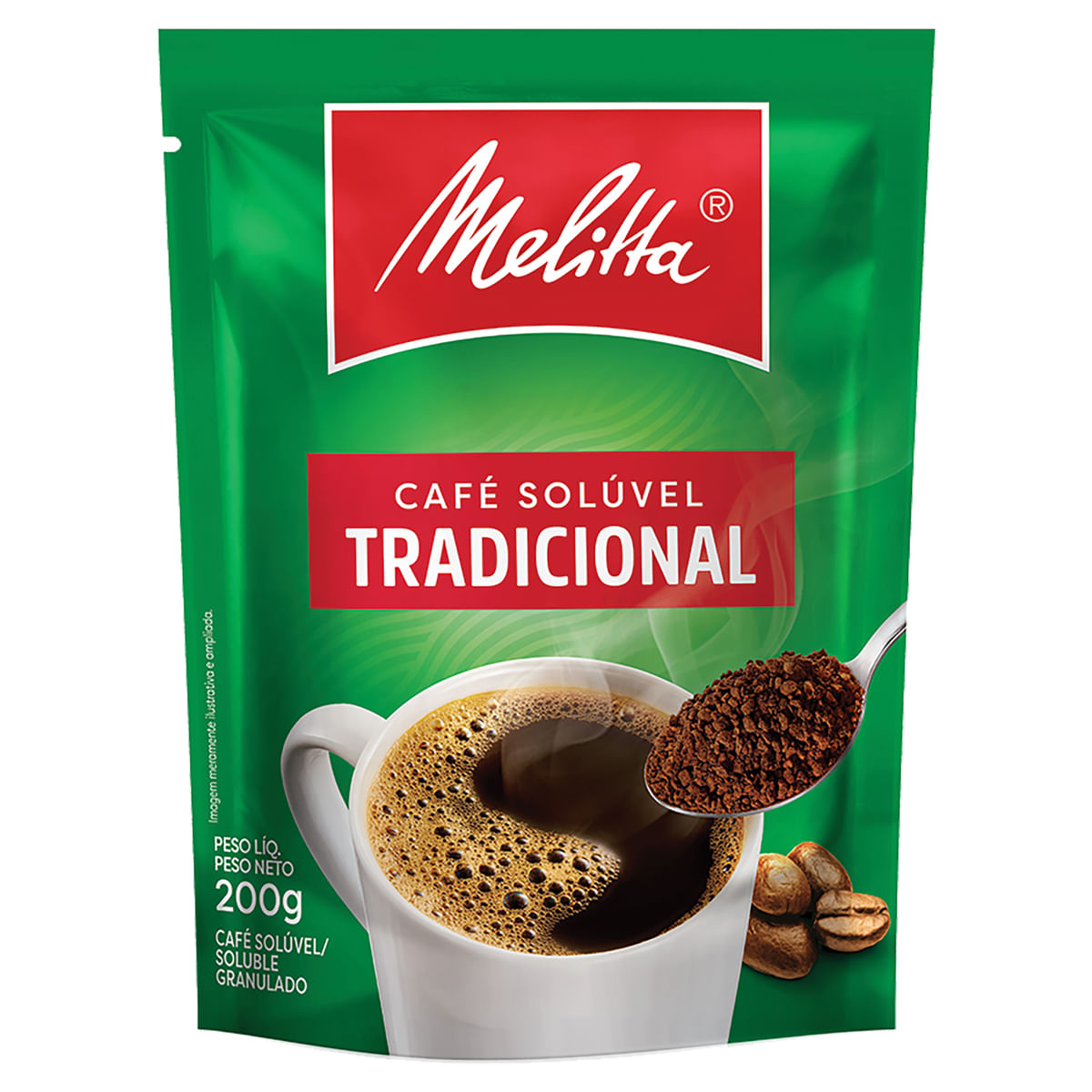 Café Solúvel Granulado Melitta Tradicional 200g