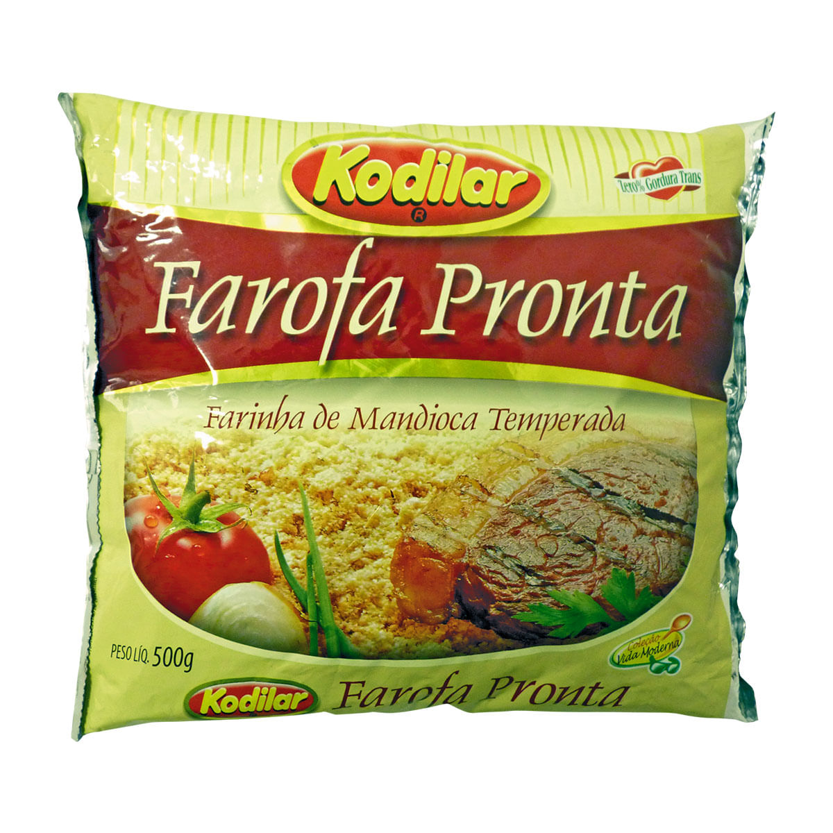 Farofa de Mandioca Temperada Kodilar 500g