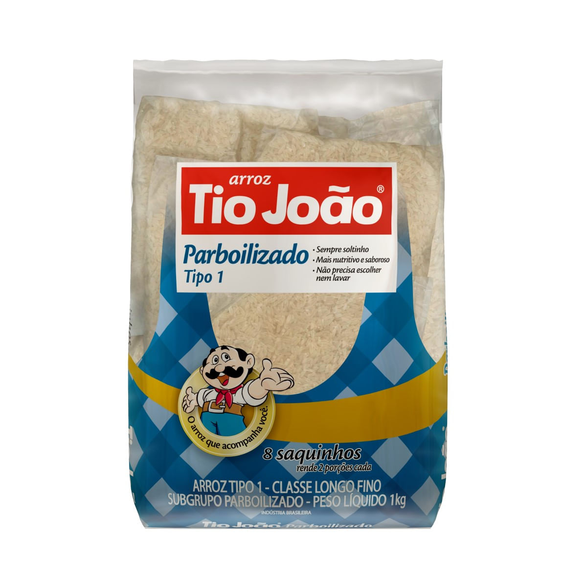 Arroz Parboilizado Tipo 1 Tio João 1 kg