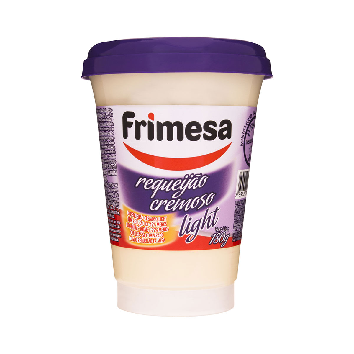 Requeijão Cremoso Light Frimesa 180g