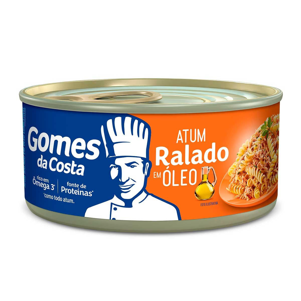 Atum Ralado em Óleo Gomes da Costa 170g