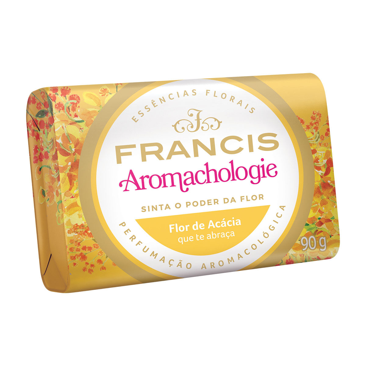 Saboente em Barra Corporal Francis Aromachologie Flor de Acácia 90g