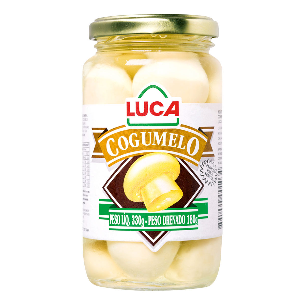 Cogumelo em Conserva Luca 180g