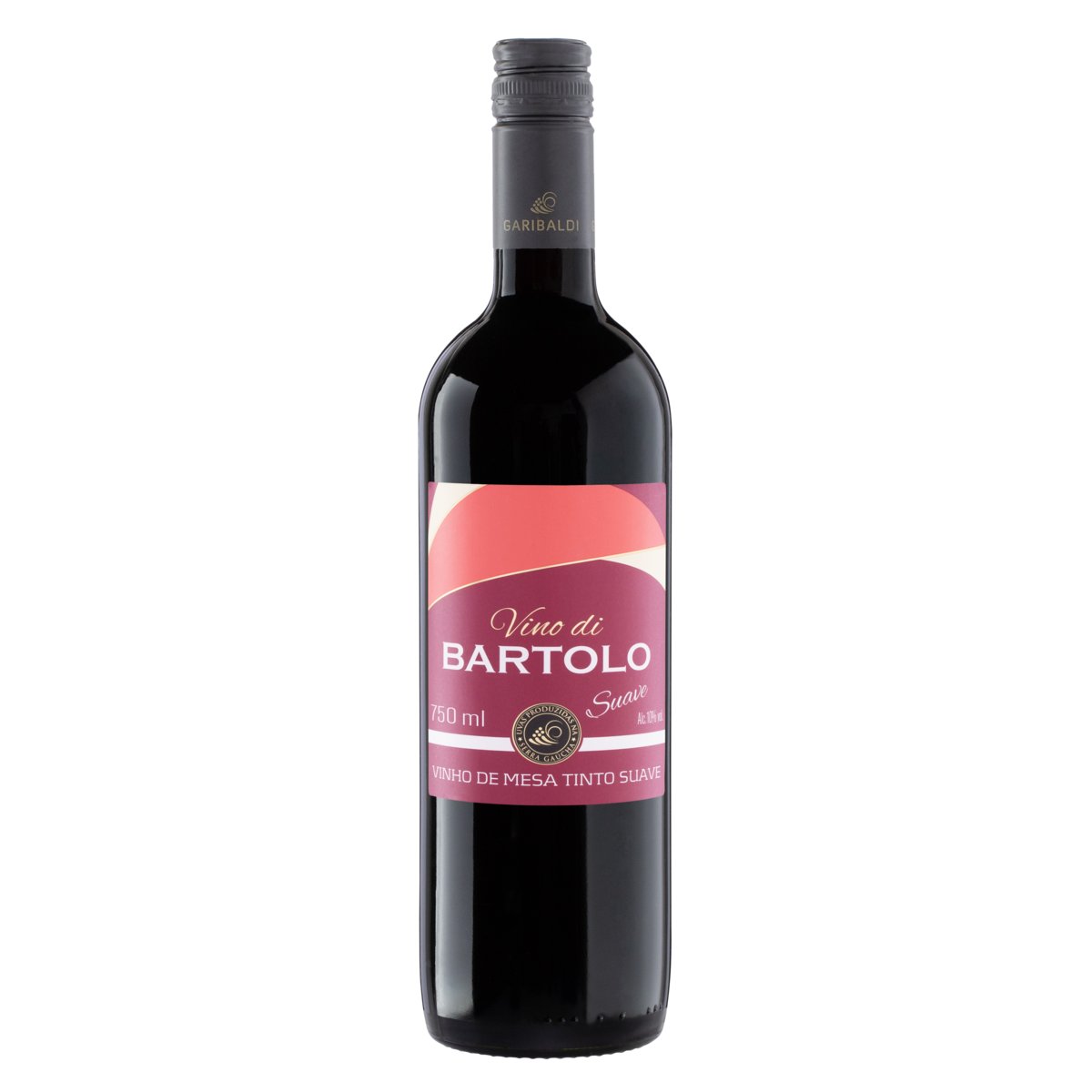 Vinho Tinto Suave Vino di Bartolo Serra Gaúcha 750 ml